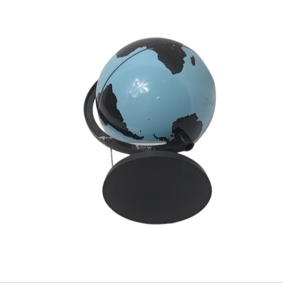 NWT Room 2 Room Blue Black Desktop Globe Decor - Picture 7 of 8